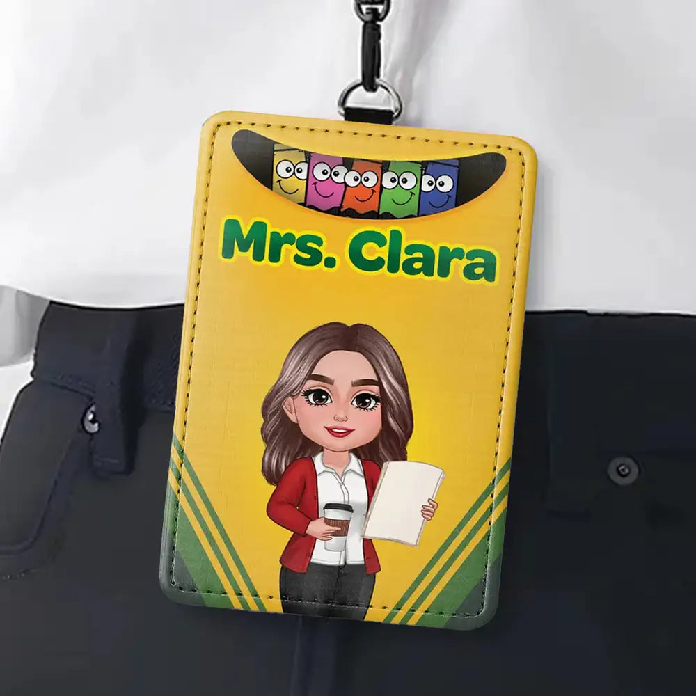 Personalized Teacher Leather ID Badge Holder Durable And Meaningful A personalized-teacher-leather-id-badge-holder-durable-and-meaningful-a