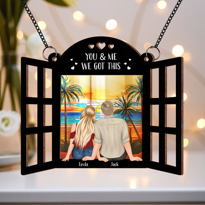 Starry Window Ornament - A Personalized Gift to Celebrate Eternal Love