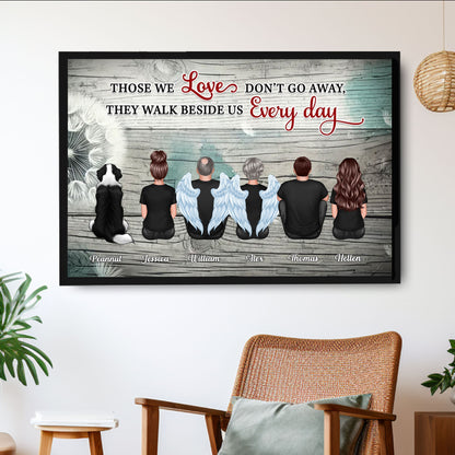 Family & Love Personalized Decor – Memorial Artwork Perfect for Valentine’s Day or Family Celebrations in Poster, Pillow, Wallet Card, and Cup Forms