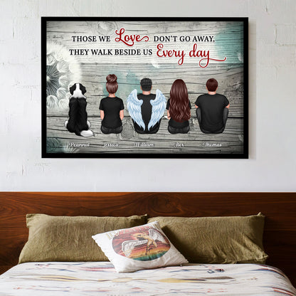 Family & Love Personalized Decor – Memorial Artwork Perfect for Valentine’s Day or Family Celebrations in Poster, Pillow, Wallet Card, and Cup Forms