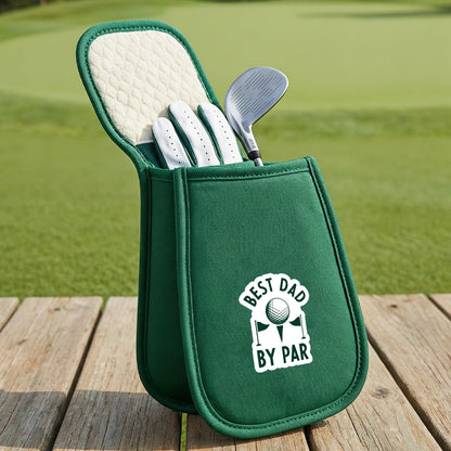 Best Dad By Par Sticker Decal, Custom Golf Design, Creative Gift for Dad's Space