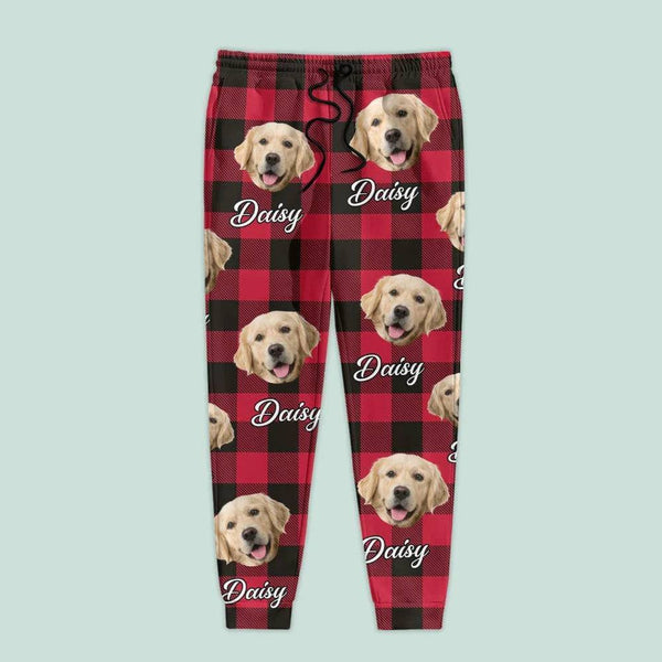 Custom Photo With Colorful Background For Dog/Cat Lovers Sweatpants