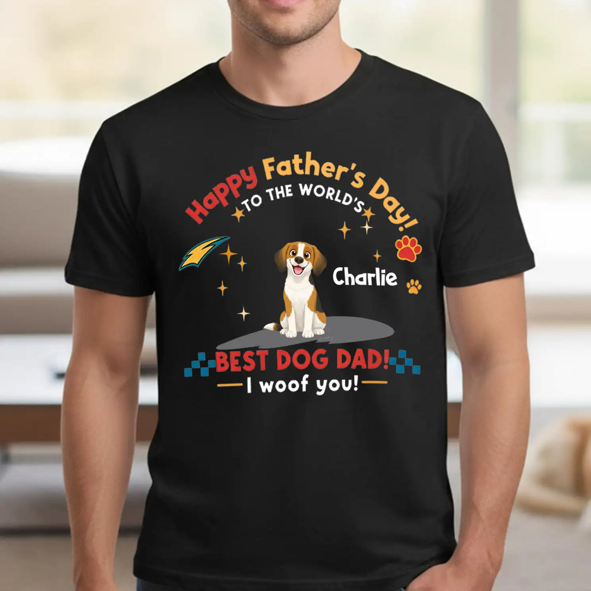 Personalized Dog Dad Hat with Custom Dog Illustration, Funny Father’s Day Gift for Pet Dad