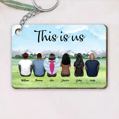 Personalized Brothers & Sisters Forever Wallet Card, Keychain, Poster or Canvas, Plaque, Ornament- Perfect Gift for Siblings, Memorial Keepsake
