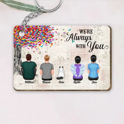 I Am Always With You - Personalized Custom Name LED Night Light or Acrylic or Wooden Plaque - Memorial Gift