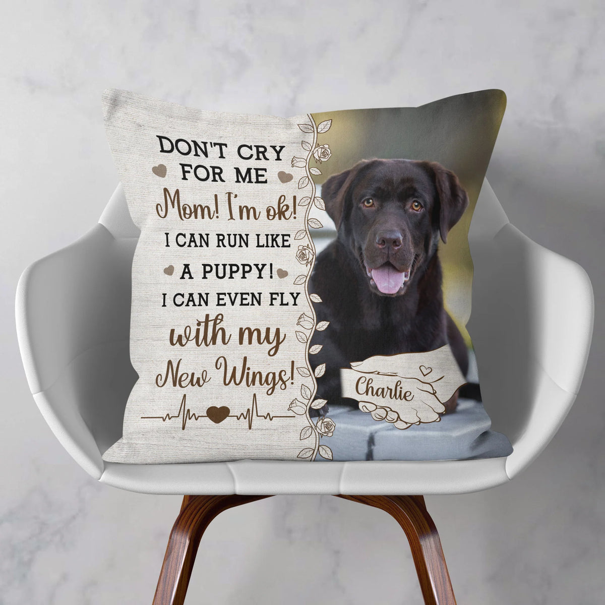 Personalized Christmas Pillow for Dog Lovers – Perfect Holiday Gift to Celebrate Your Furry Friend