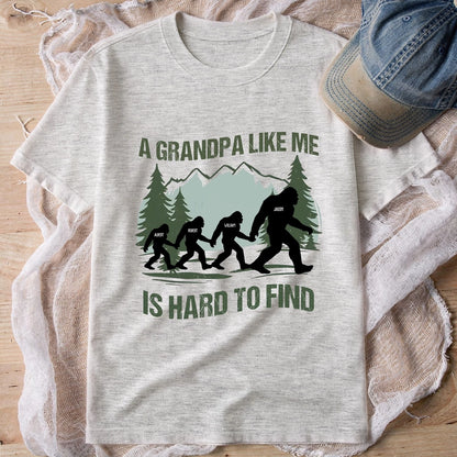 A Grandpa Like Me Is Hard To Find Personalized Classic Tee, Creative Forest Gift for Grandpa