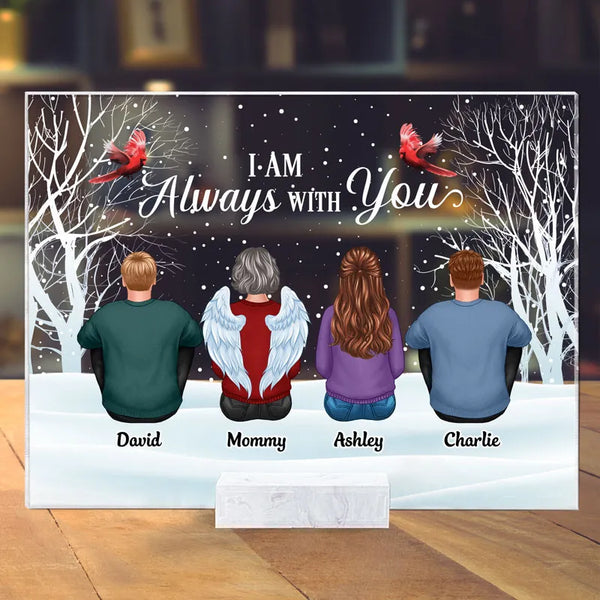 Memory Family Back View Design - Personalized Keychain, Poster, Car Hanger, Wallet Card, Pillow, and Sticker, Unique Gift