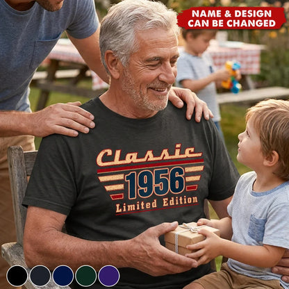 Personalized Black Baseball Cap with Retro Typography, Unique Birthday Gift for Dad or Grandpa