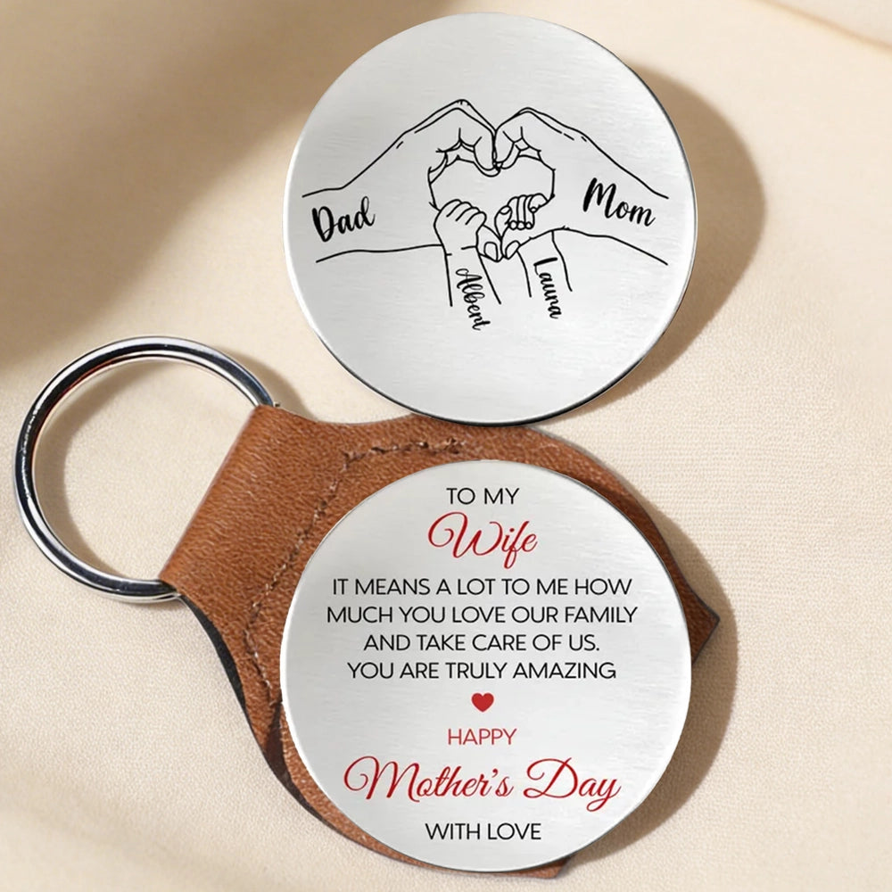 Pocket Hug Token with Sweet Message - Carry a Little Love Daily, Thoughtful Gift for Mom, Wife or Partner