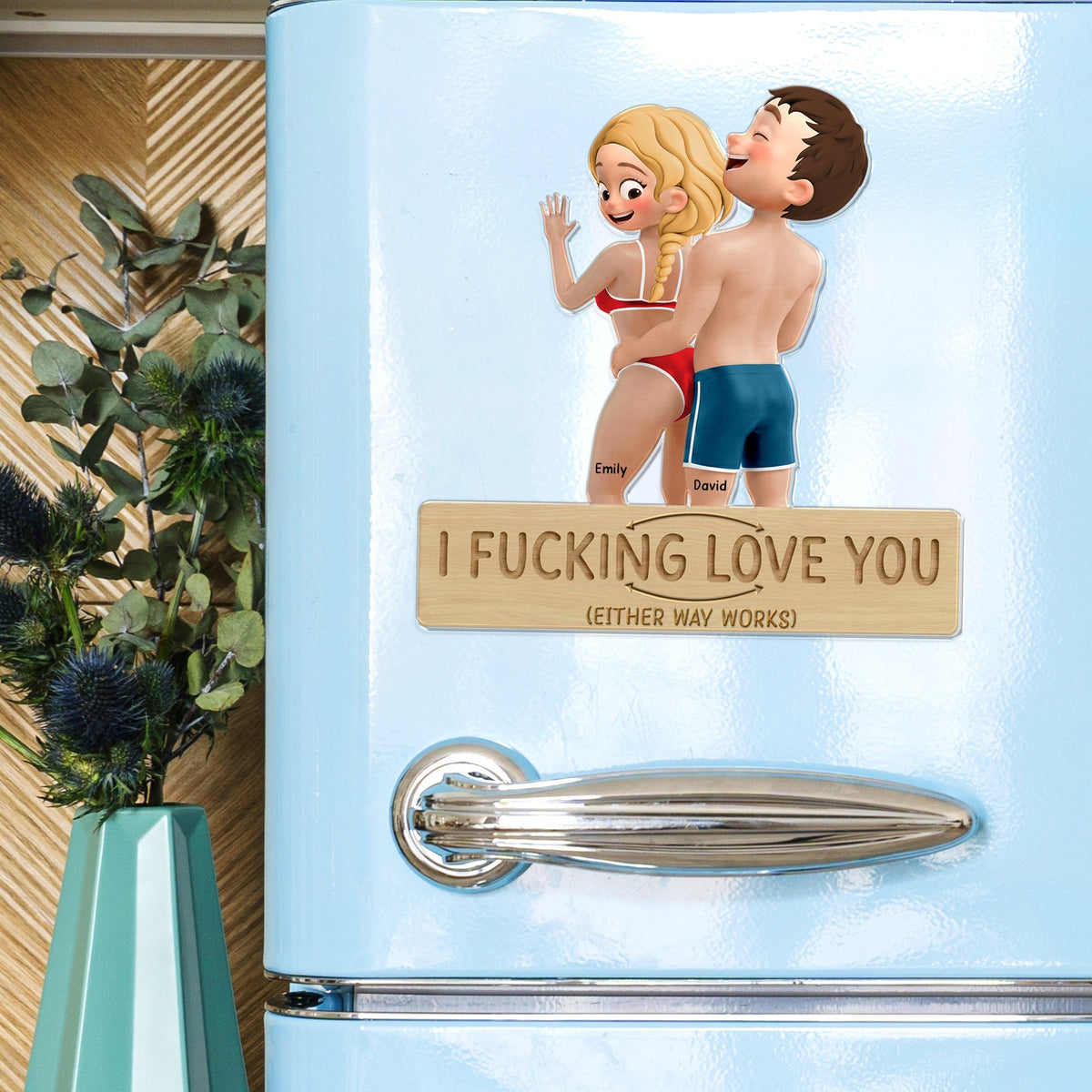 Have Fun Couple Fridge Magnet – Personalized Gifts for Couples 05qhqn271125-Homacus