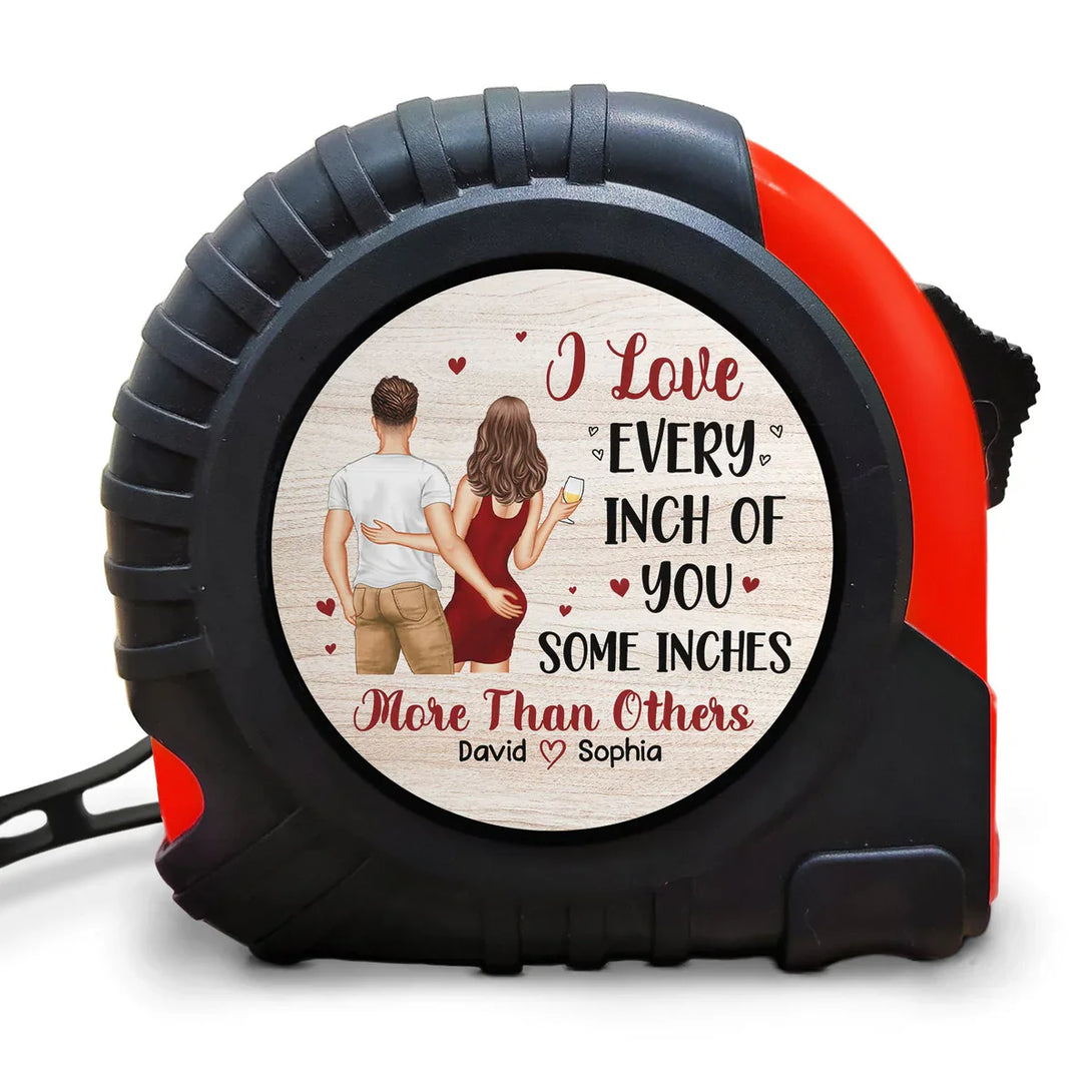 Personalized Metal Tape Measure With Funny Couple Quote Gift For Husba ...