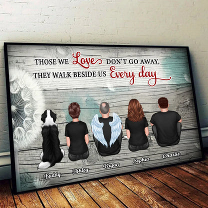 Family & Love Personalized Decor – Memorial Artwork Perfect for Valentine’s Day or Family Celebrations in Poster, Pillow, Wallet Card, and Cup Forms