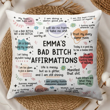 Jewelry Dish Featuring Bold Swear Affirmations Design, Refined Texture, Unique Keepsake Gift