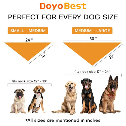 Personalized Pet Bandana - Custom Pet Saliva Towel, Dog Gift, Custom Gifts for Dog Lovers