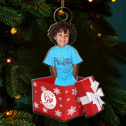 Personalized Best Gift Box Ornament - Treasure Your Loved Ones Forever
