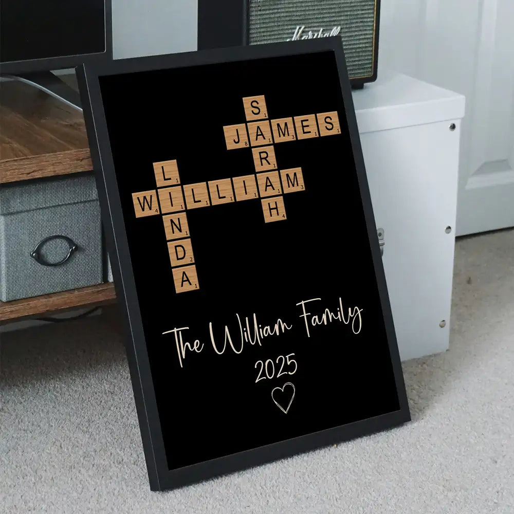 Personalized Crossword Full Color Mug | Unique Home Décor and Thoughtful Gift-Ready Idea
