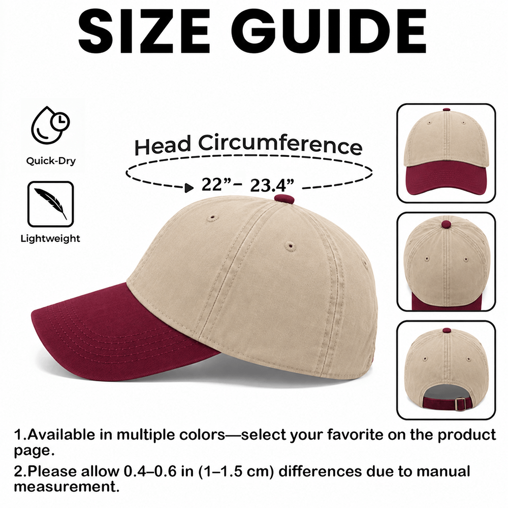 Personalized Pet Photo Embroidered Color Block Baseball Cap, Custom Name Hat, Unique Gift for Dog & Cat Lovers