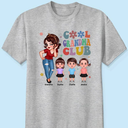 Exclusive 'Cool Grandma Club' Tee - Custom Chic Gift for the Trendsetting Grandma