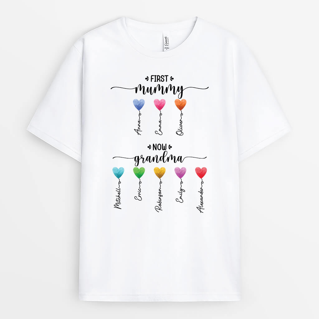 Creative Mother’s Day Gift – Customizable Family Names Classic Tee