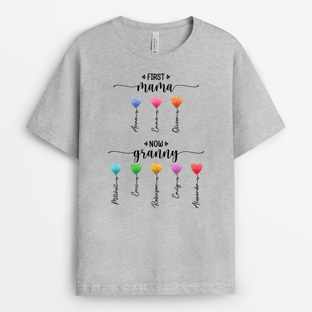Creative Mother’s Day Gift – Customizable Family Names Classic Tee
