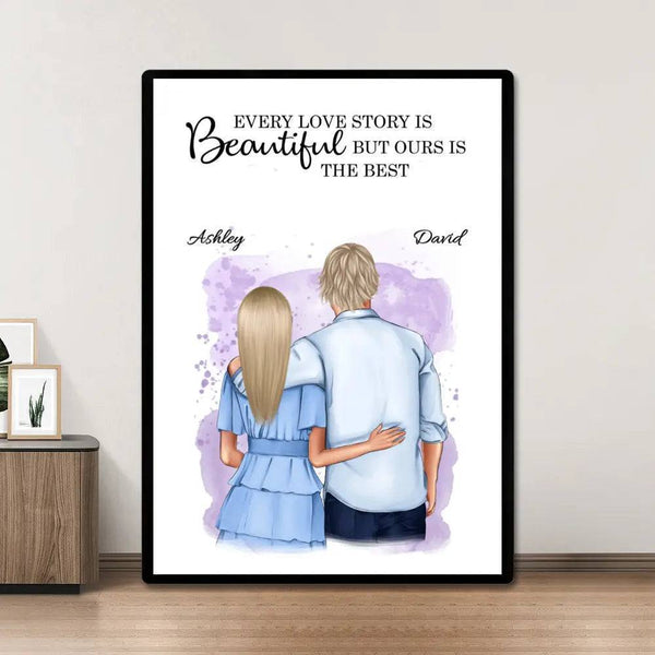 United in Love - 'You & Me, We Got This' Personalized Poster or Canvas for Couples