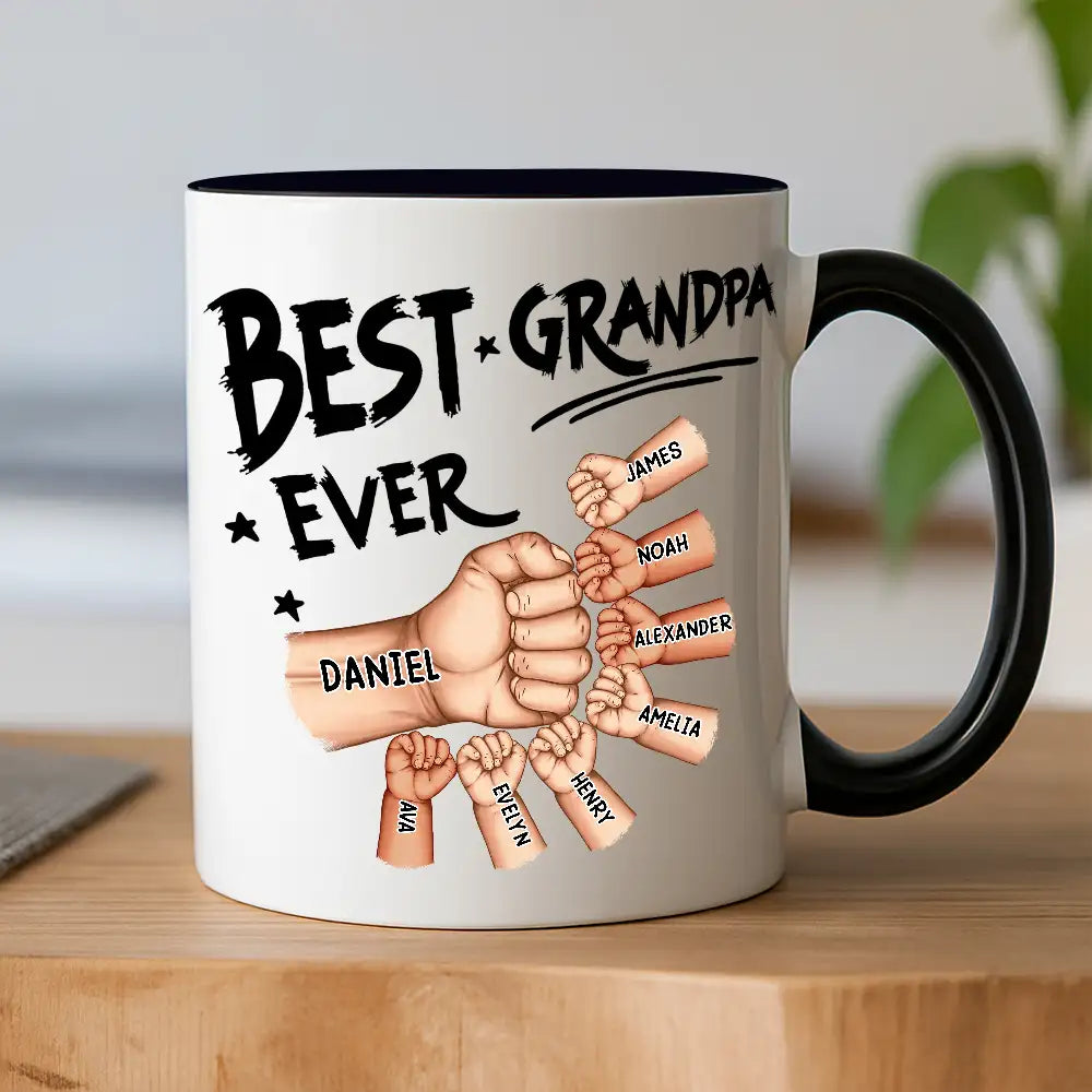 “Best Dad Ever” Acrylic Music Magnet – Personalized Fist Bump Gift with Song Display