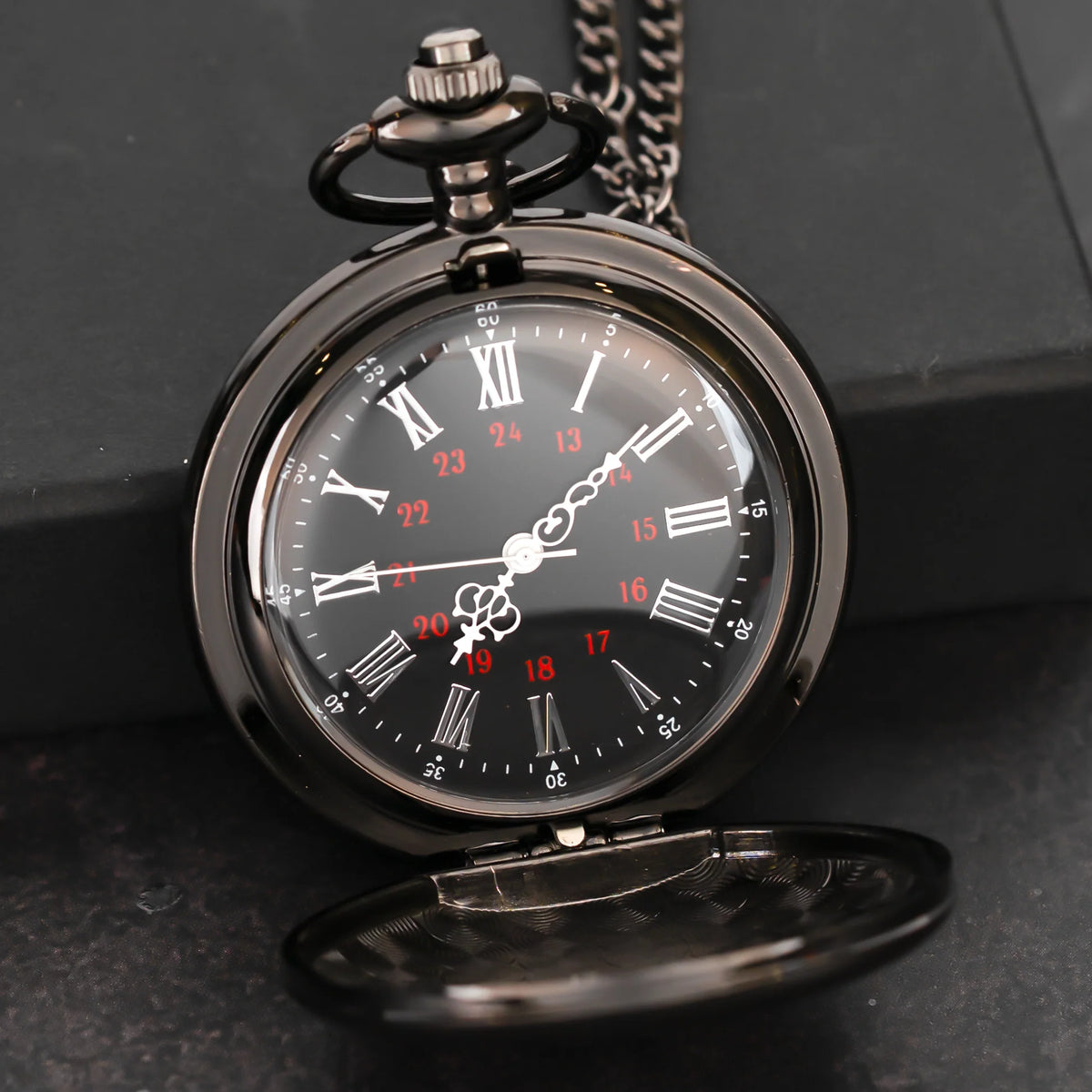 Pocket Watch Personalized Keepsake, I Wish I Could Turn Back The Clock Message, Timeless Anniversary Gift for Him