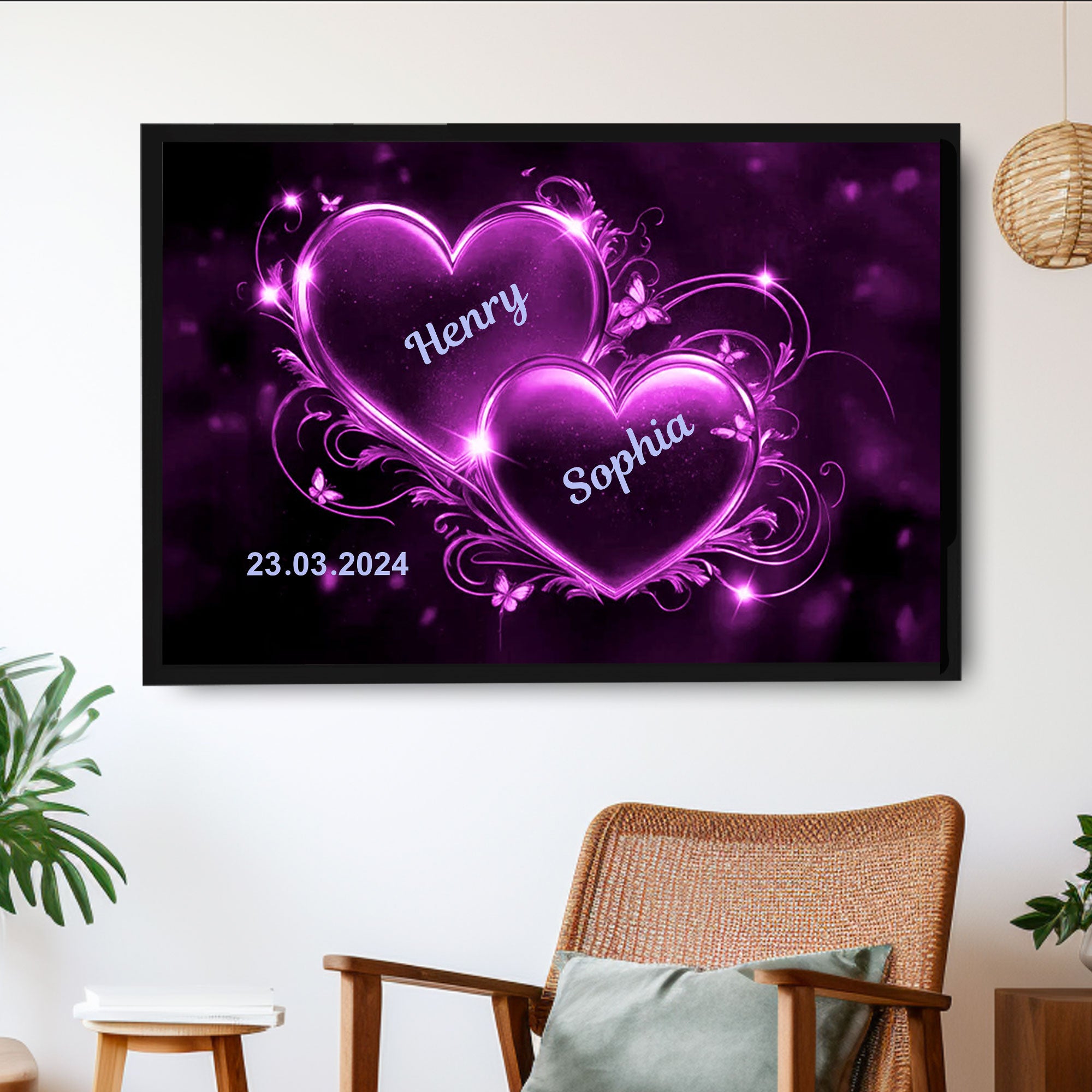 Personalized Poster - Custom Couple Art, The Perfect Gift for Him