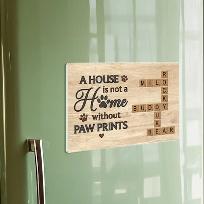 Custom Pet Lover Fridge Magnet - Personalized Dog Owner Gift
