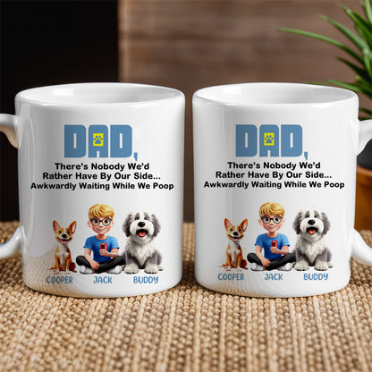 Personalized White Ceramic Mug - Custom Gift Cup