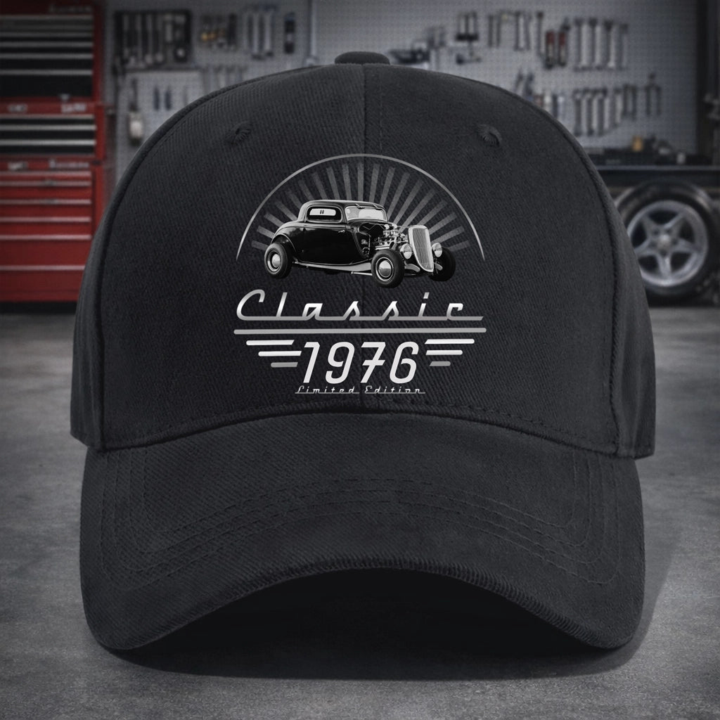 Custom Classic Tee with Retro Convertible Art, Creative Gift for Men with a Limited Edition Feel