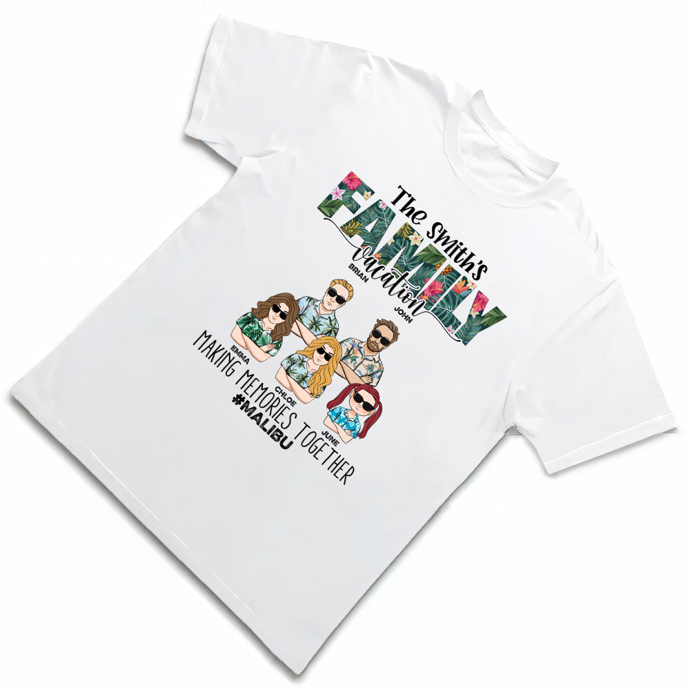 Personalized Family Vacation Shirt – Fun & Unique Vacation Apparel to Capture Cherished Moments
