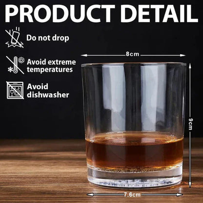 Personalized Romantic Whiskey Glasses, Upload Photo Custom Couple Gift with Photo & Love Quote