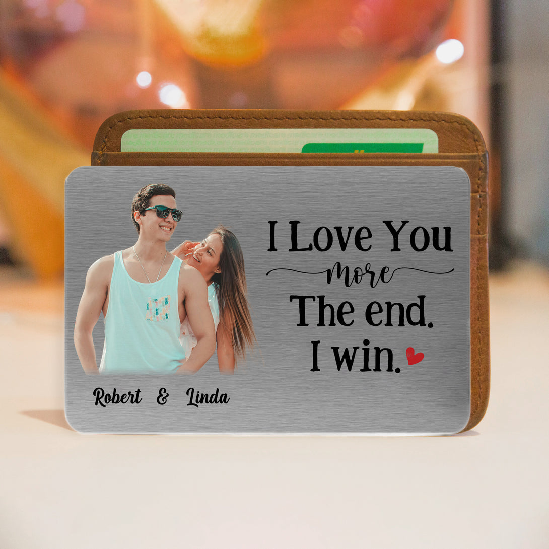 Custom Wallet Card - The Perfect Gift to Express Love and Cherish Spec ...