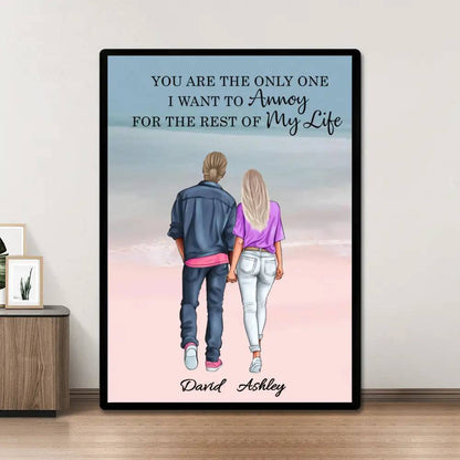 Together We Conquer - 'You & Me, We Got This' Personalized Poster or Canvas for Couples