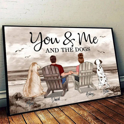Forever United - Our Love & Pets Family Poster or Canvas