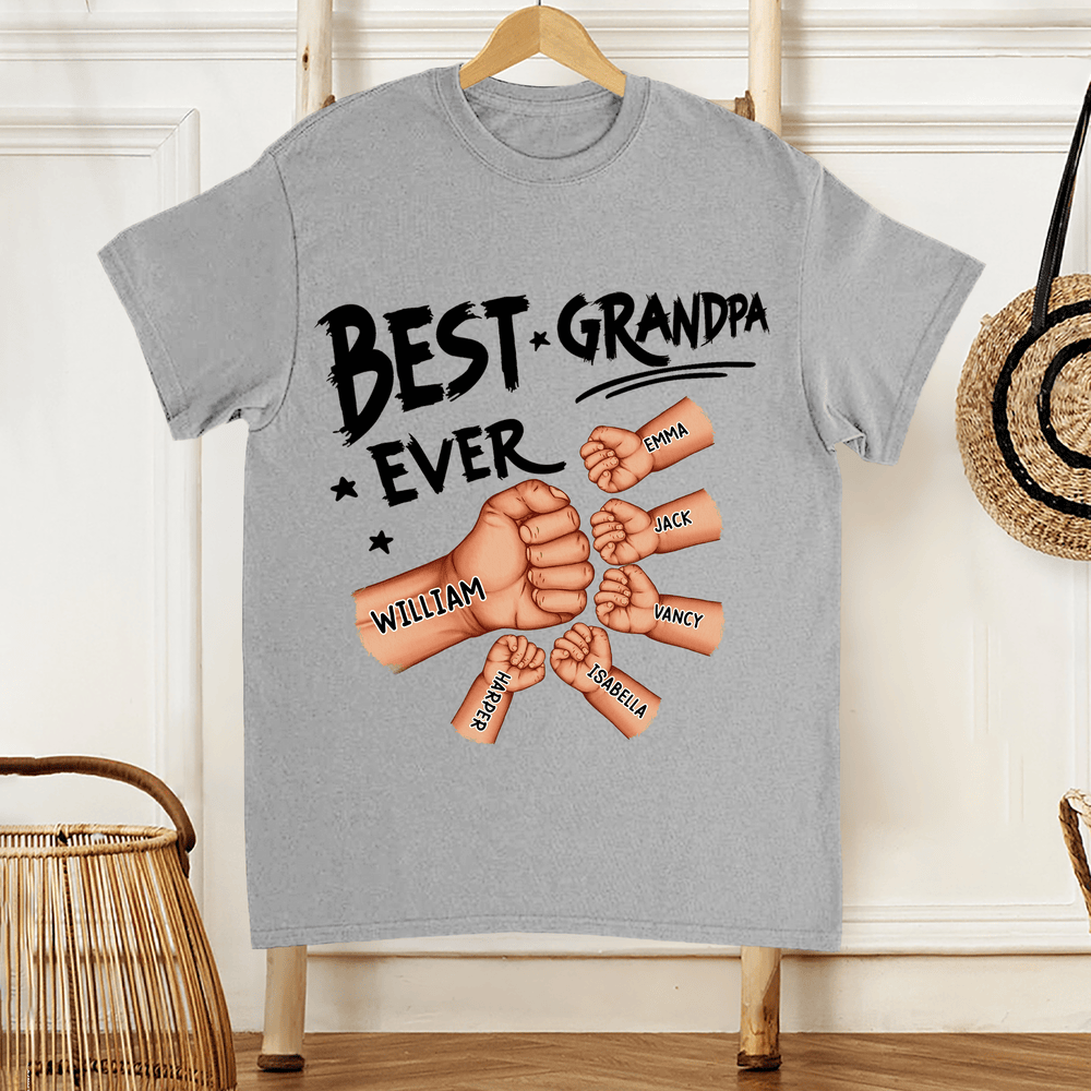 “Best Dad Ever” Acrylic Music Magnet – Personalized Fist Bump Gift with Song Display