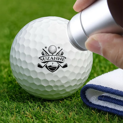Personalized Golf Ball Stamp, Personal Mark for Balls on the Green, Creative Gift for Dad and Golf Lovers