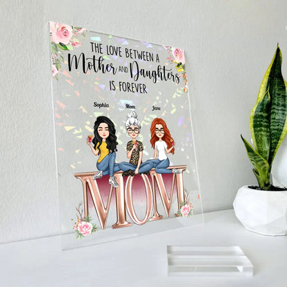 Acrylic Plaque for Family Bonding – Personalized Mother's Day Gift