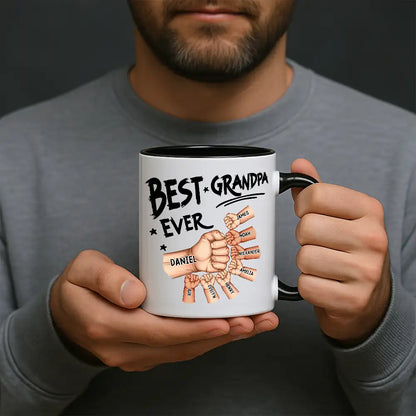 “Best Dad Ever” Acrylic Music Magnet – Personalized Fist Bump Gift with Song Display