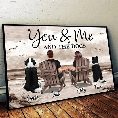 Forever United - Our Love & Pets Family Poster or Canvas