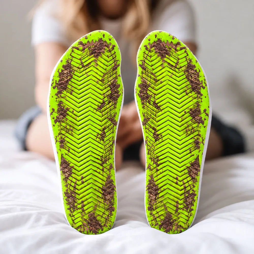 Personalized Crew Socks, Realistic Furry Feet in Green Flip Flops, Creative Gag Gift for Him or Her