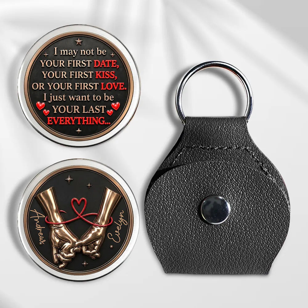 Personalized Pocket Hug, Holding Hands Love Token, Unique Romantic Gift for a Partner