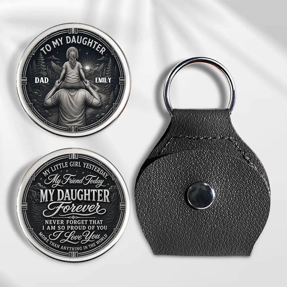 Personalized Pocket Hug for Son, Dad and Son Shoulder Ride, Unique Creative Gift