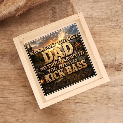 Personalized Fishing Lure with Dad Fishing Pun, Creative Gift for Dad, Outdoor Keepsake