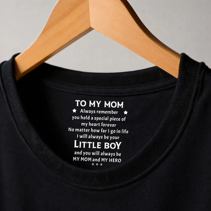 To My Dad Little Boy Message Classic Tee - Personalized Keepsake Gift For Dad That Hits Him Right in the heart