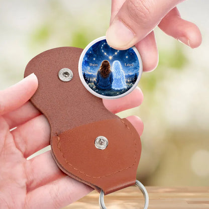 Always Under the Same Sky Personalized Pocket Hug, Friends Beneath the Stars, Creative Gift for Everyday Connection