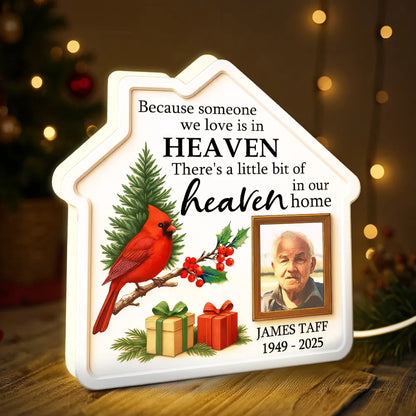 Memorial Acrylic Light Box for Loved One — A Heartfelt Tribute That Brings Heaven Closer Home