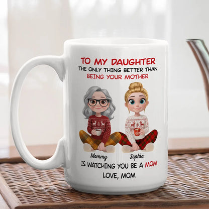 “TO MY DAUGHTER… the only thing better than being your mother” Cozy Mom-to-Daughter Gift